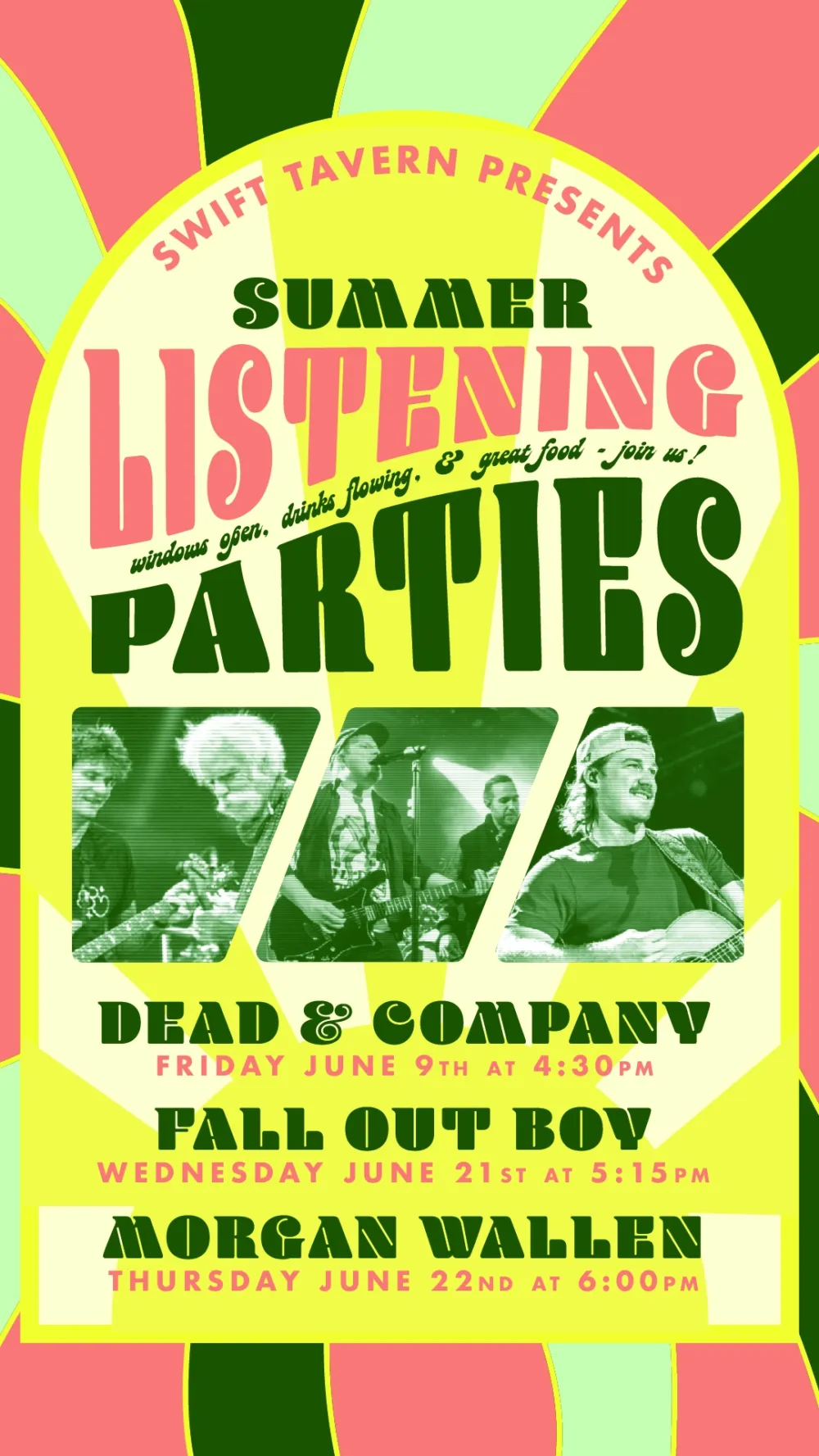 Ig Listening Series Graphic 1200 02 for Summer Listening Parties at Swift Tavern