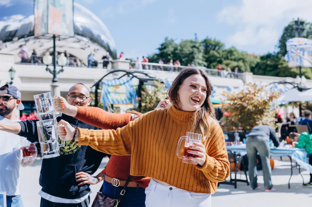 Millenium Hall Oktoberfest Cheers To Beer V4 for Prost! Oktoberfest Celebrations Throughout Chicago