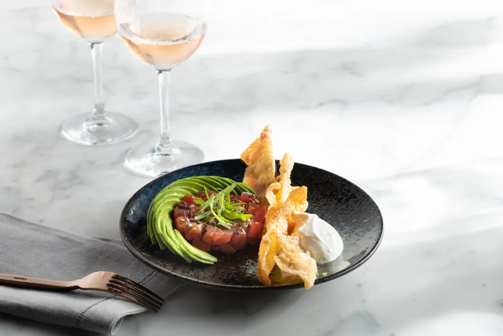 Rk Naperville Tuna Tartare for Where to Party and Indulge for New Year's Eve and Day