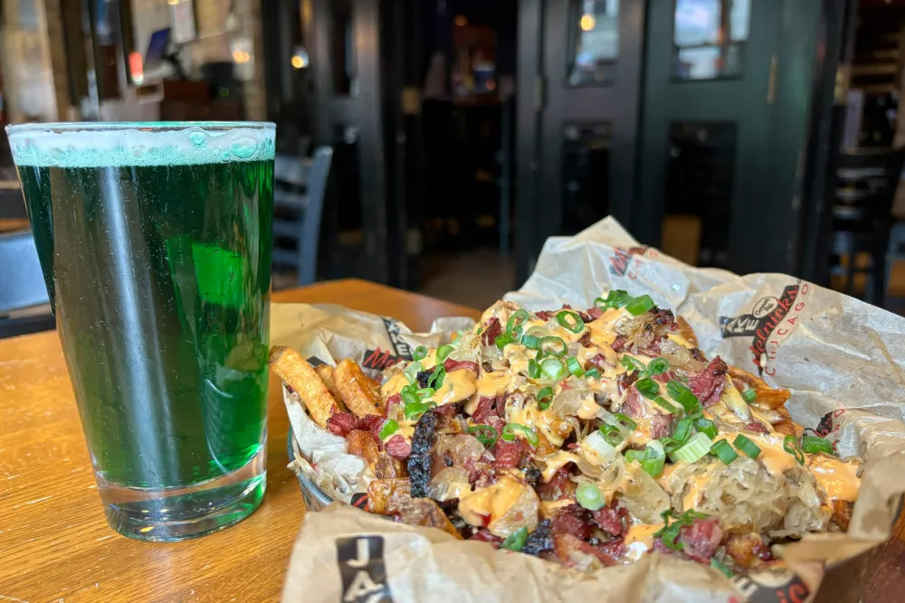 Jake’s St. Patty Loaded Fries for Get Lucky This St. Patrick's Day at These Chicago Hotspots