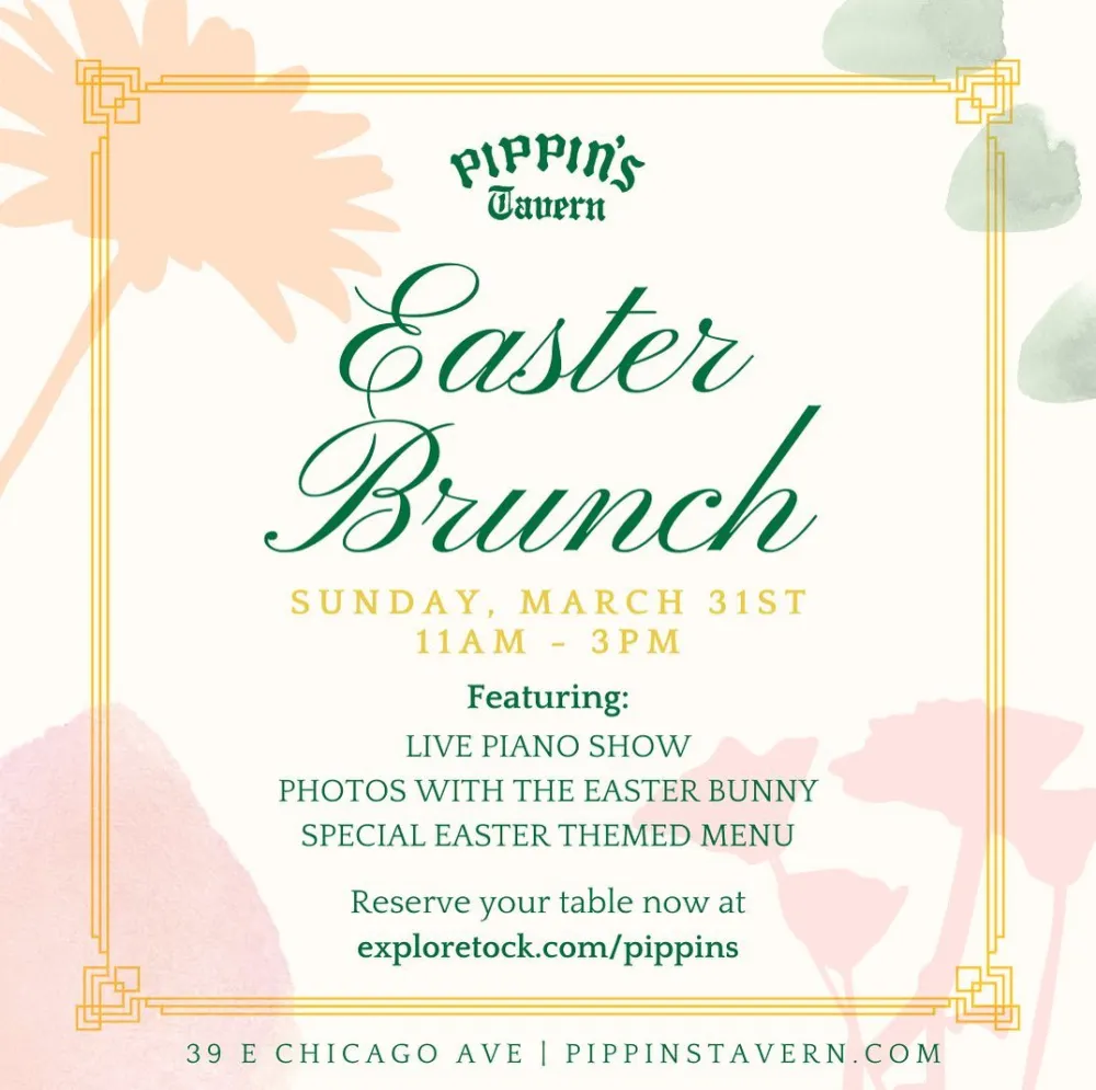 Flyer courtesy of Lodge Management Group for Where to Dine for Easter Feasts with the Whole Family