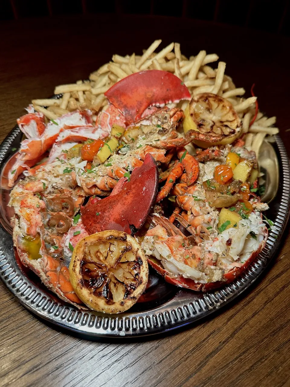 Lobster Frites for Where to Treat Momma for Mother's Day 2024