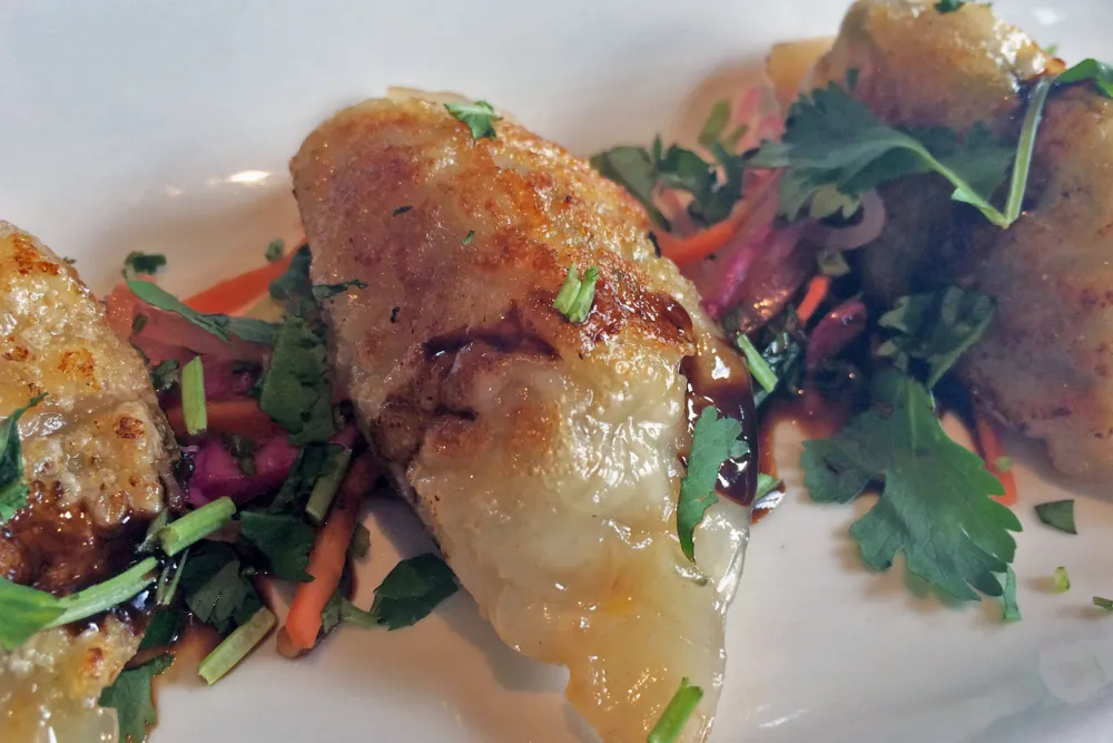 Pork and Cilantro Dumplings for Satisfy Your Belly with Brunch at bellyQ