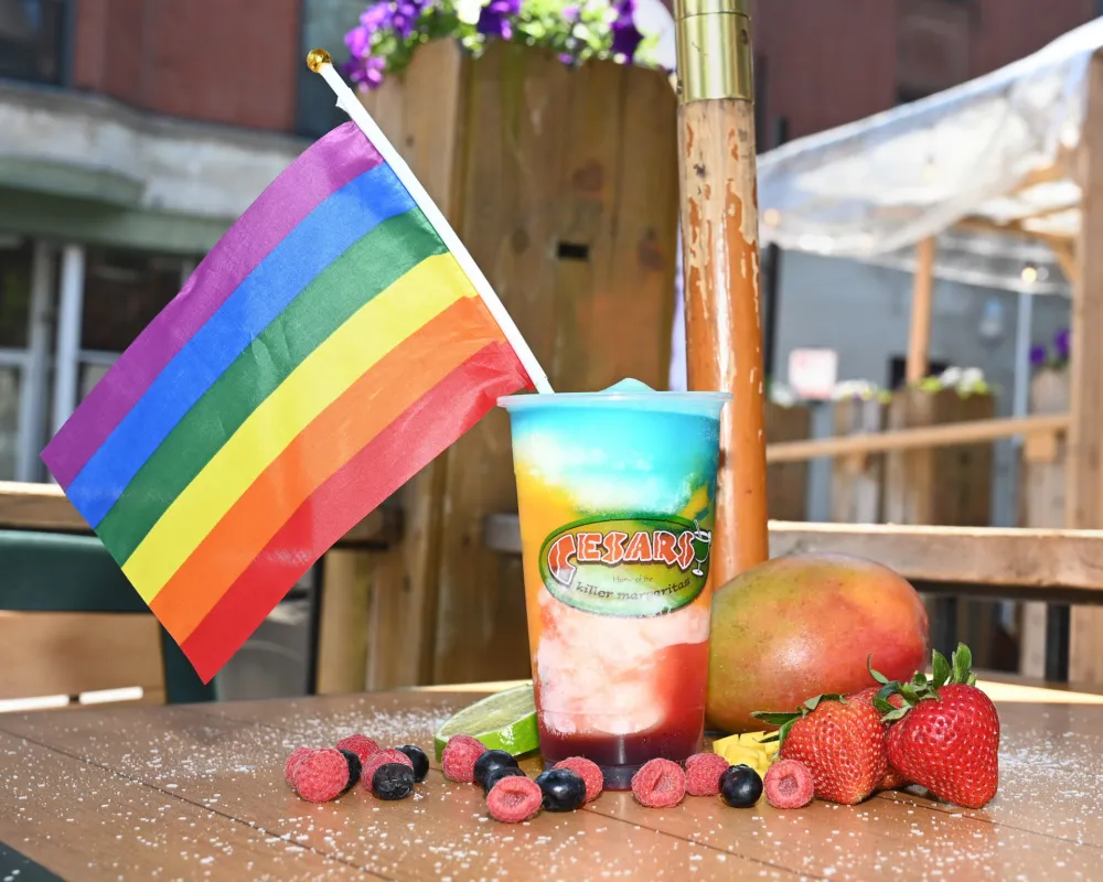 Cesars Pride Rita for 2024 Pride Month Specials in Chicago