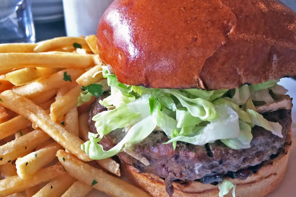 Feast Burger for Up Your Lunch Game at Feast in Bucktown
