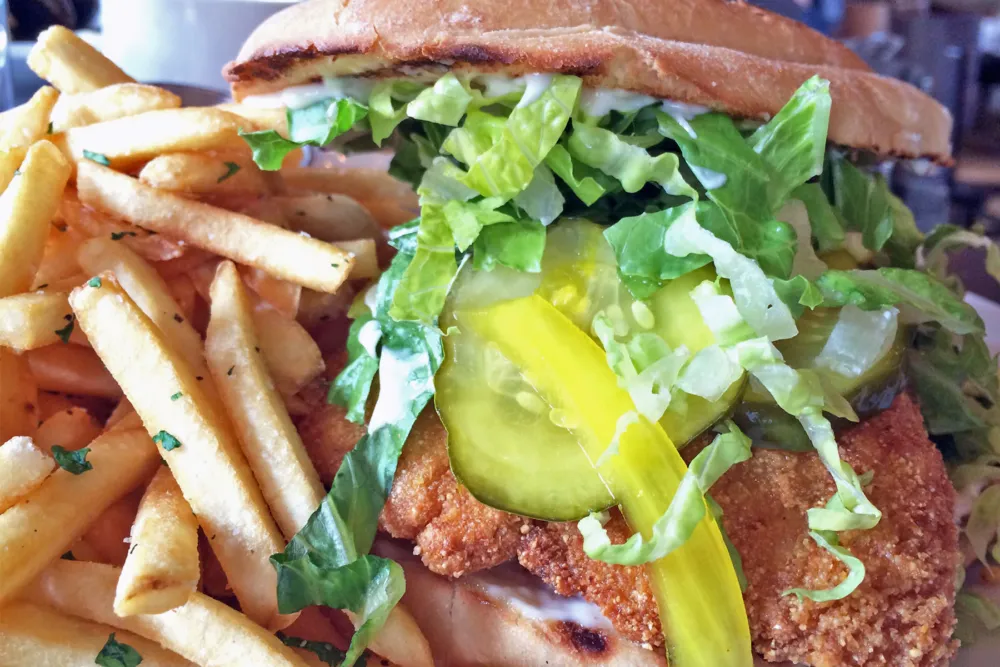 Crispy Cornmeal Fried Fish for Up Your Lunch Game at Feast in Bucktown