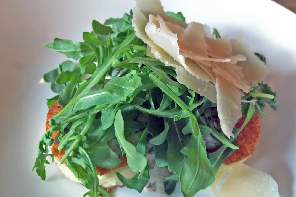 Crispy Semolina Cakes for Up Your Lunch Game at Feast in Bucktown
