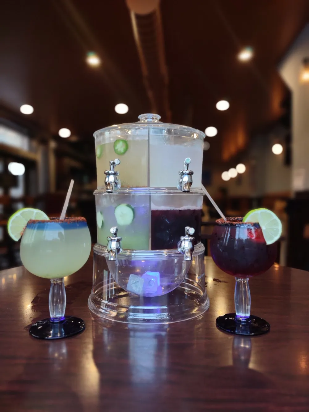 Tatas Margarita Tower for Where to Say Salud on National Tequila Day, July 24th