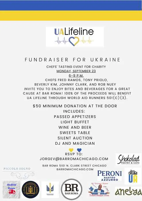 Roma Ukraine Final Copy for Chefs' Tasting Event for Ukraine