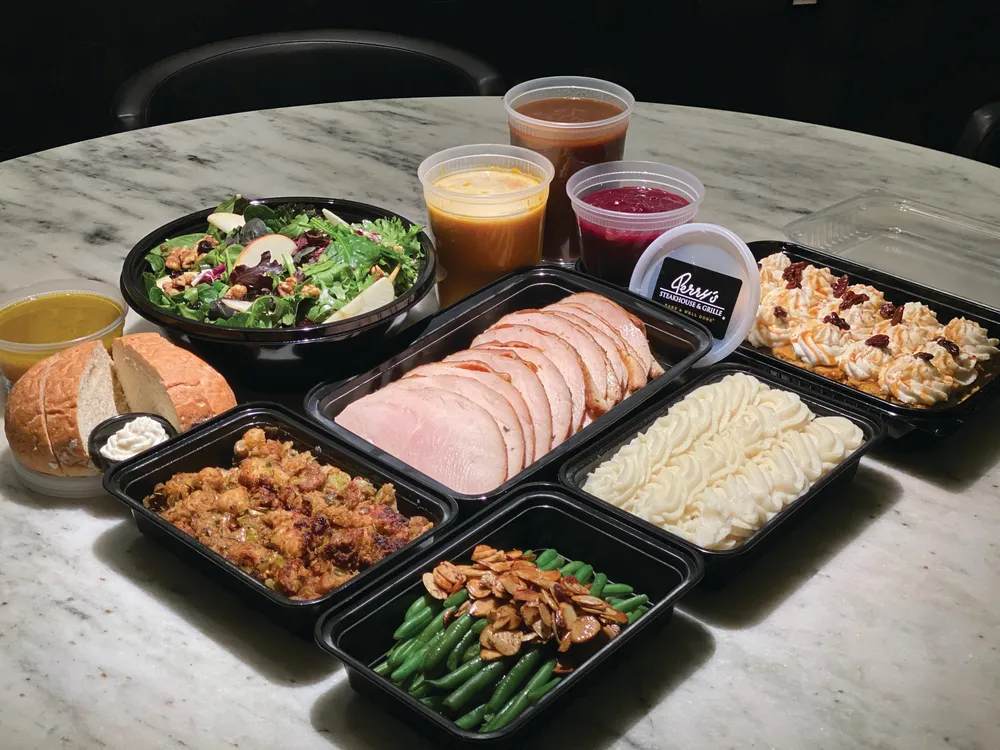 Perry's Thanksgiving To Go. Photo credit: Perry's Steakhouse & Grille