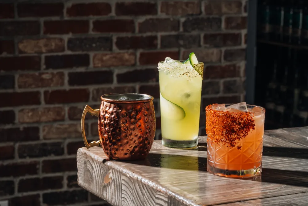 The Zero Proof Spiced Mule courtesy of Bodega Taqueria y Tequila for Where to Find Your Dry January Mocktails in Chicago and Suburbs