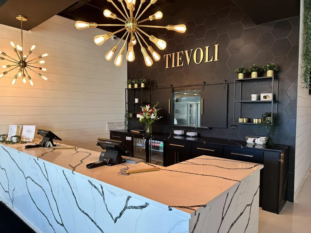 Tievoli Pizza Bar Interior for CFM Asks: Giovanni Labbate, Owner of Tievoli Pizza Bar in Palatine, Competing in the 2025 World Pizza Competition in Italy