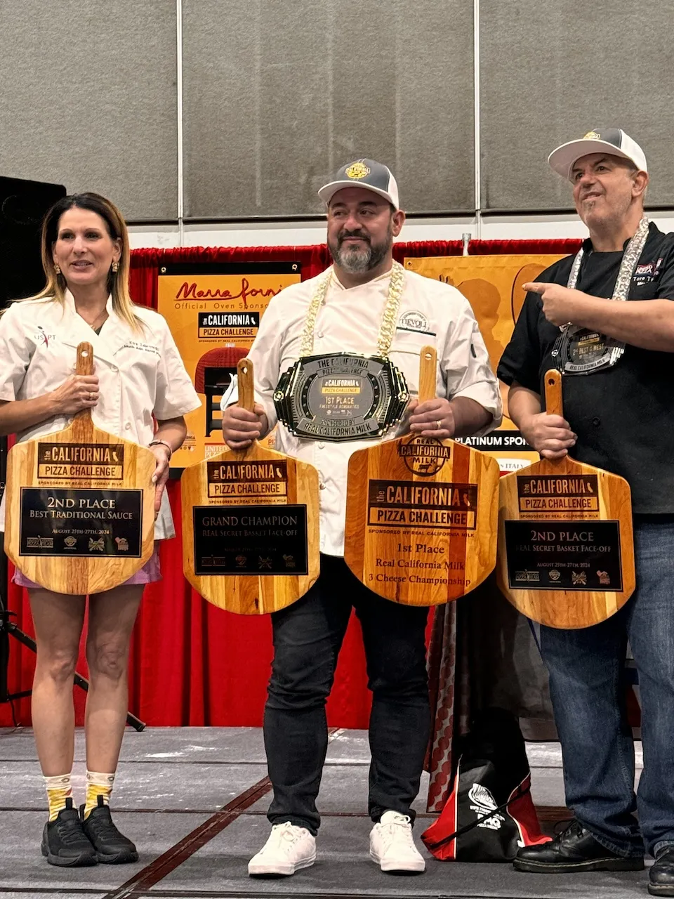 Giovanni Labbate At California Pizza Challenge for CFM Asks: Giovanni Labbate, Owner of Tievoli Pizza Bar in Palatine, Competing in the 2025 World Pizza Competition in Italy