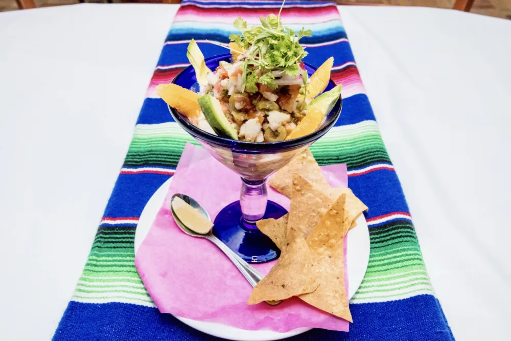 Manchamanteles Ceviche 03 for Salud! It's Cinco de Mayo 2025
