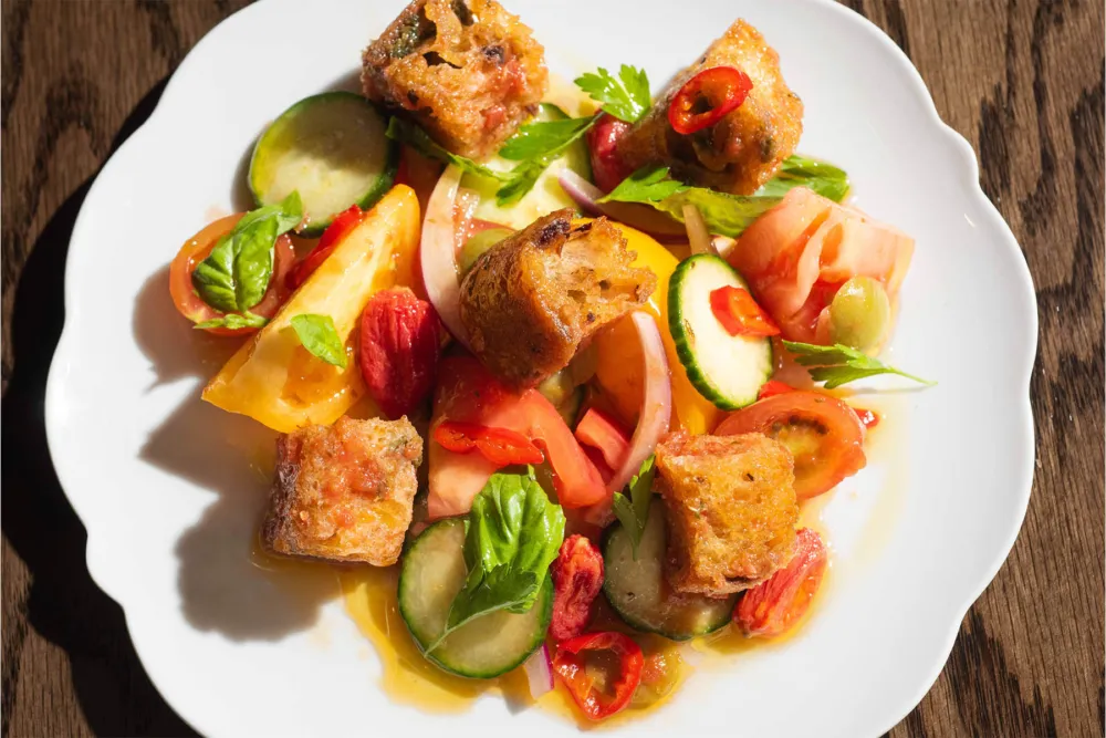 Dimmi Dimmi's Panzanella. All photo credits: Dimmi Dimmi for Now Open: Dimmi Dimmi Corner Italian