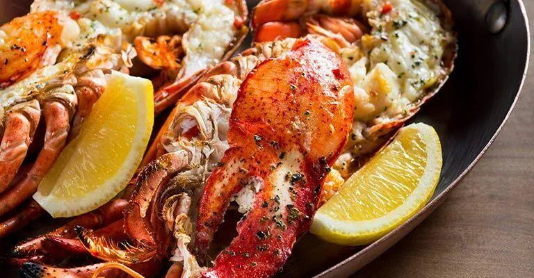 Roasted Maine Lobster with Black Truffle Butter for The Art Of Celebration