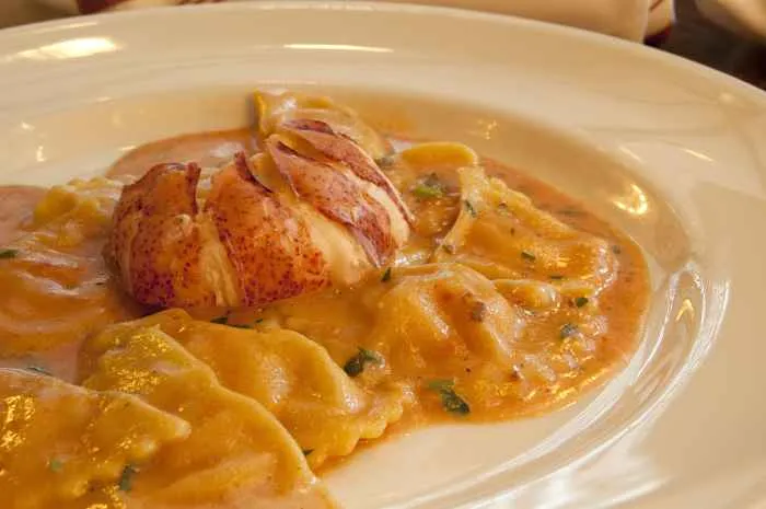 Romance Week Lobster Mezzaluna for Romance Week at Tesori Trattoria and Bar
