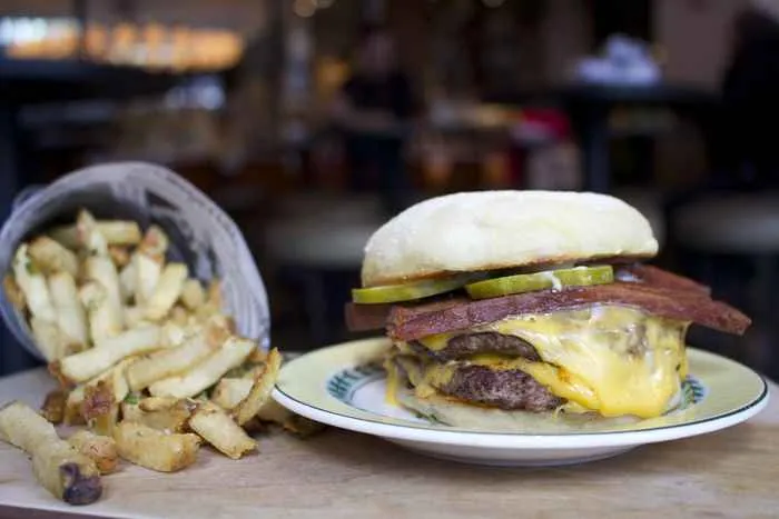 BurgerRoyale2 for The Breakfast Royale at Cochon Volant Brasserie