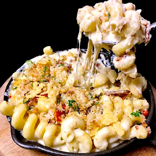 mac n cheese for Easter Sunday at AMK Kitchen Bar
