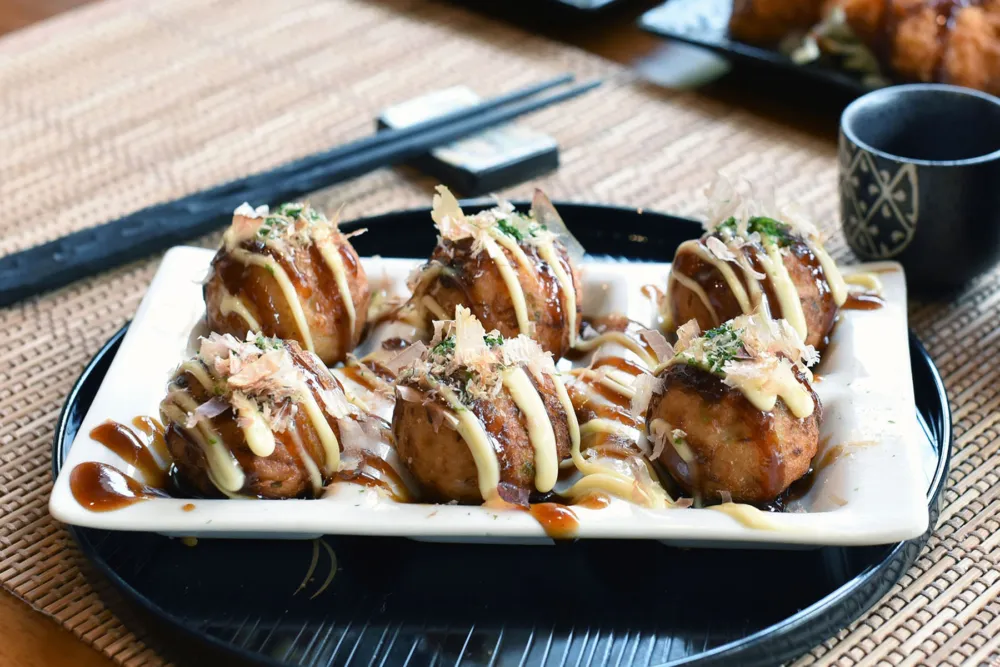Takoyaki Octopus Dumplings for Kizuki Ramen & Izakaya Now Open in Wicker Park