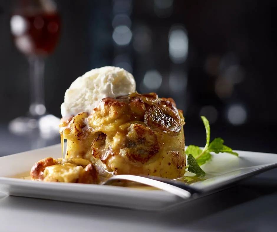 bananas foster for Mother's Day Brunch at Sullivan's Steakhouse
