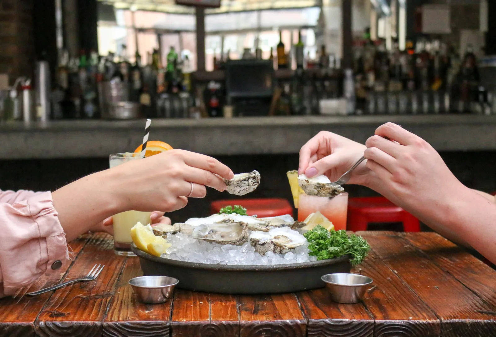 Frontier Oysters 2 for Oyster + Rosé Patio Soirée at Frontier