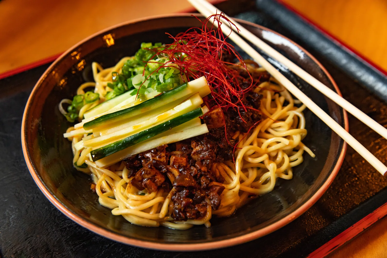 Zhajiangmian for LUCKYRICE Lands in Chi town with Breaking Bao Dinner Series