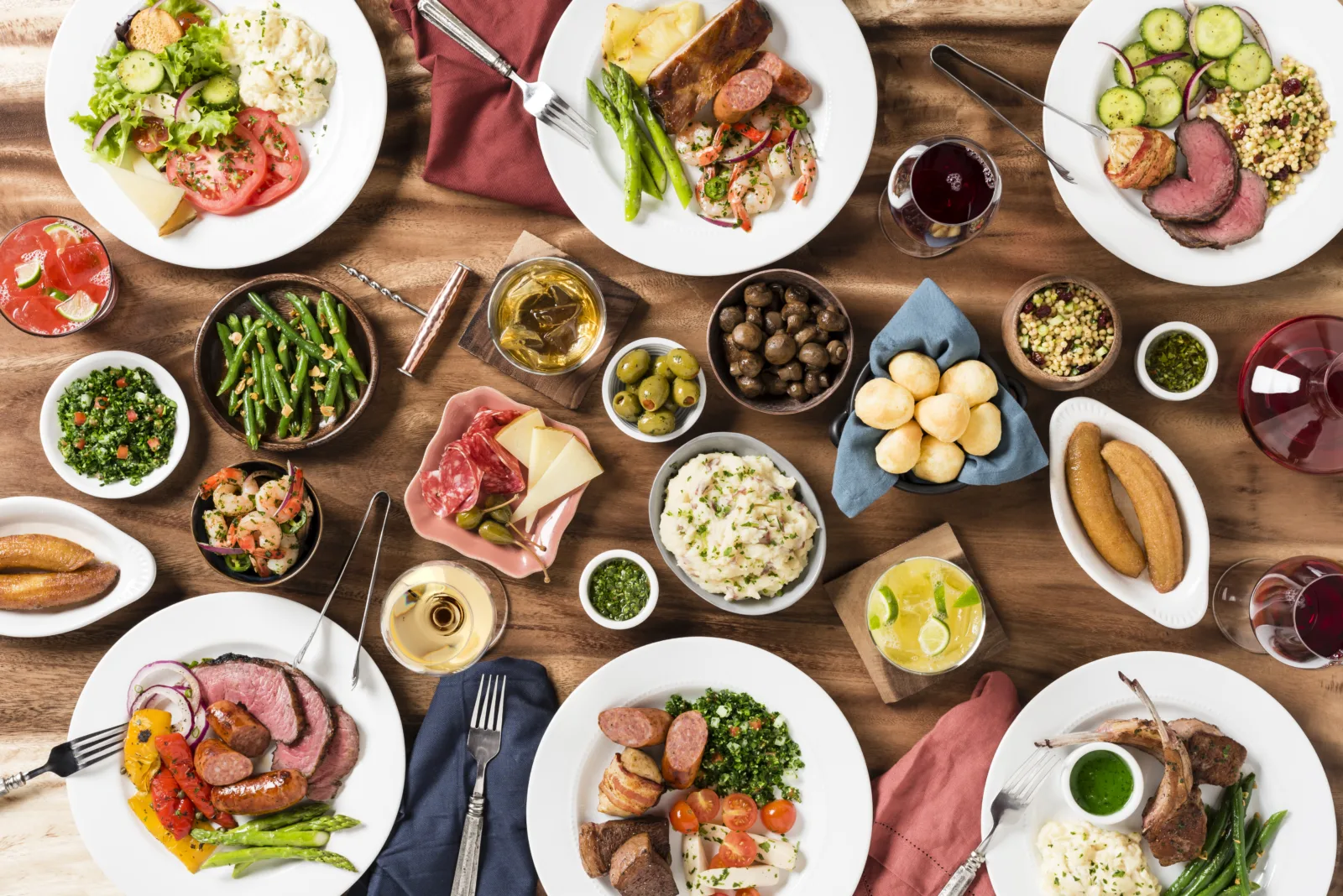 Tdb Birdseye Table for Texas de Brazil Opens in Orland Park