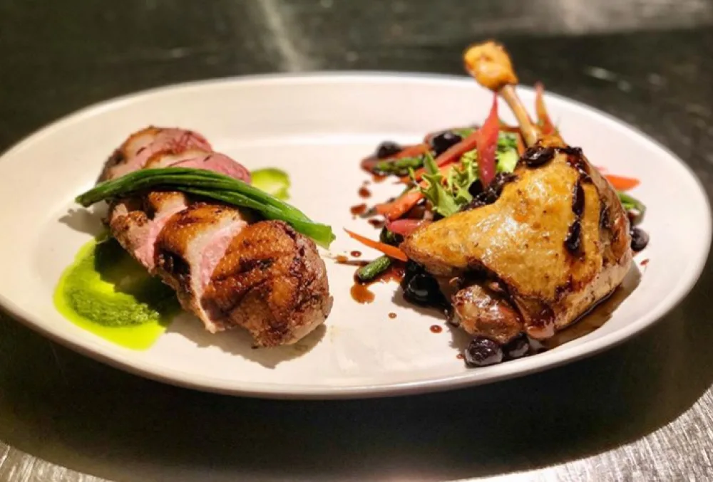Duck Two Ways for James Beard Eats Week April 26 May 6