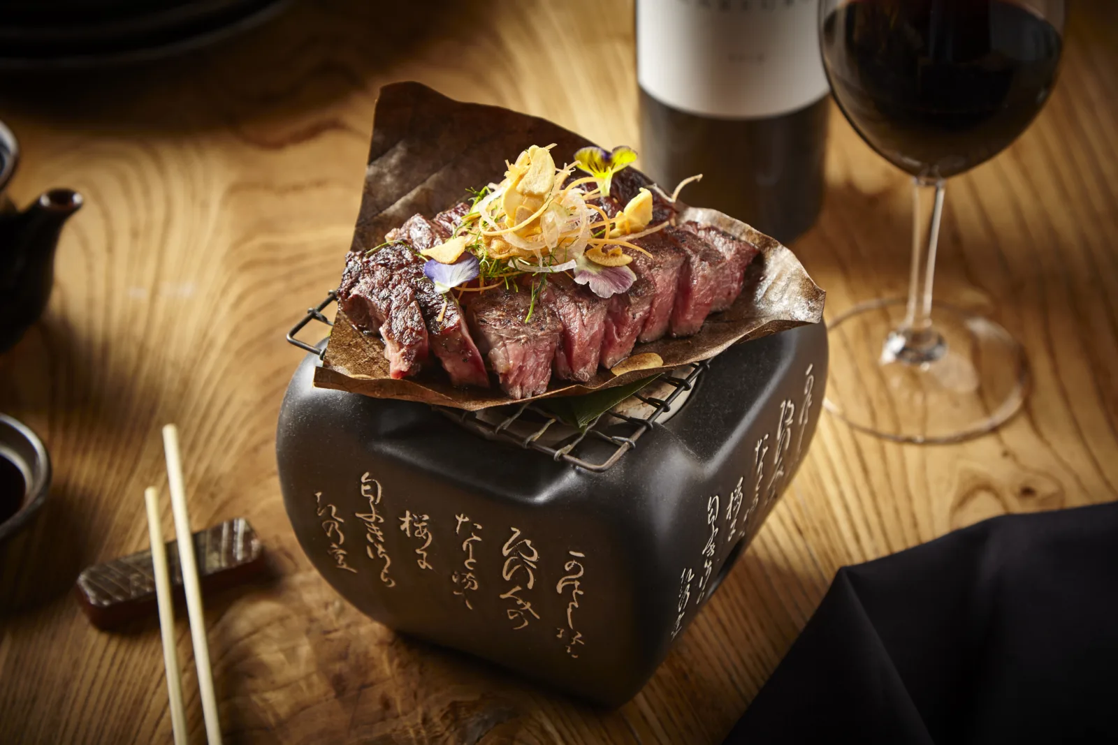 Prime Ribeye Steak for Glenlivet Scotch Dinner at Roka Akor Oak Brook May 2nd