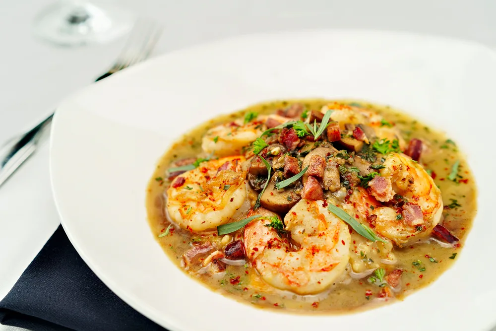 Low Res Perrys Shrimp And Grits for Mother’s Day at Perry’s Steakhouse & Grille