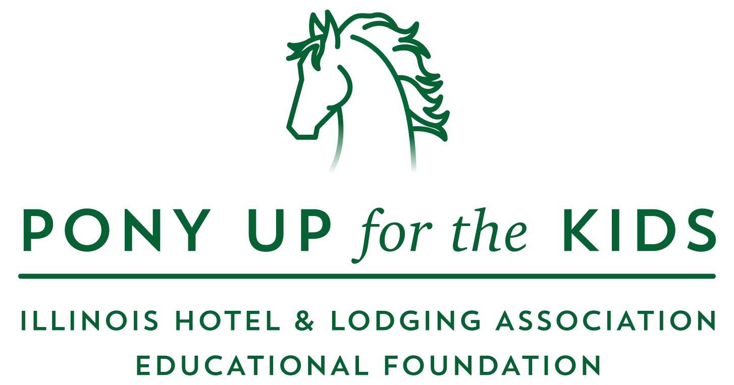 Ihla Pony Up Logo Green for Pony Up for the Kids