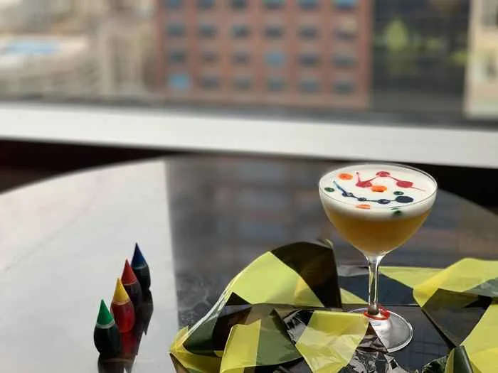 Photo Jun 12 16 12 32 for Baptiste & Bottle Creates Interactive Cocktail Inspired by Virgil Abloh