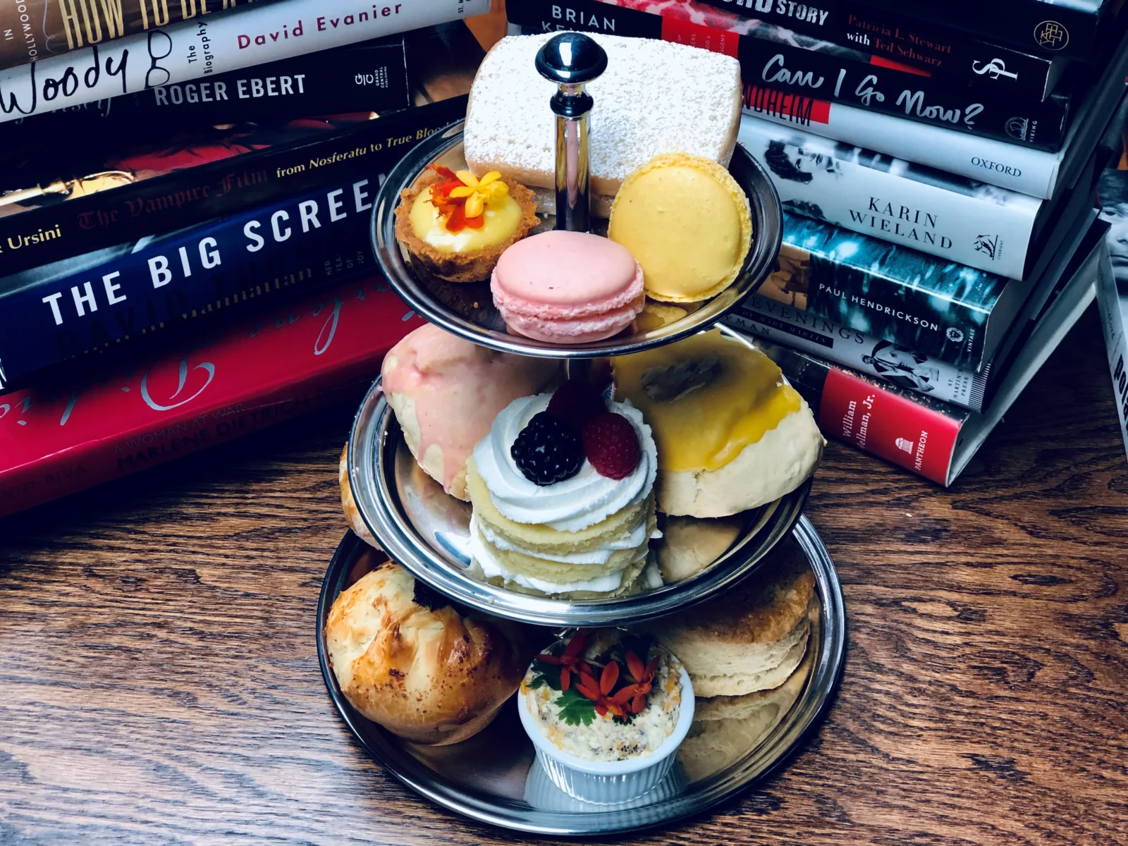 Afternoon Tea Tier 2 for The Bibliophile Launches Afternoon Tea and Lunch