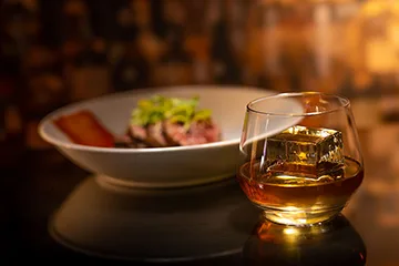 Whistle Pig Steak Small for Eddie V’s Prime Seafood Celebrating Moon Shine: A Speakeasy Event Now Through November 24