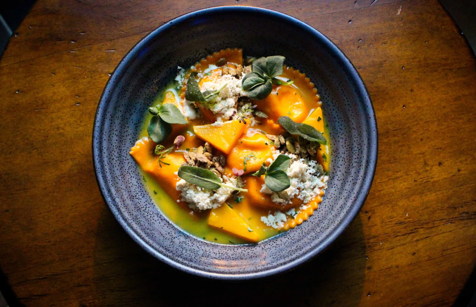 Pumpkin Pasta X 3 for Onward Hosts Pasta Cooking Class Series