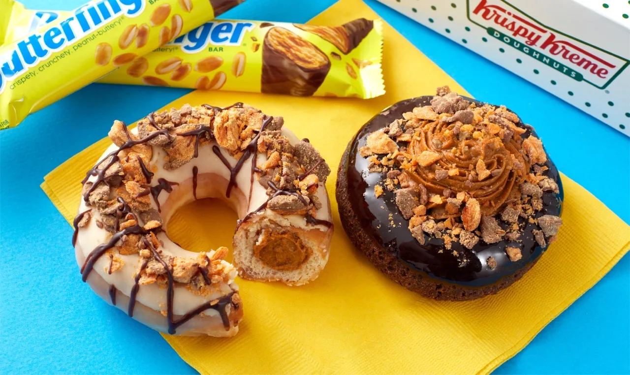 Adaa10 Ea B1 De 4693 8459 Cd1 Cd0656 Dca for Krispy Kreme Collaborates with Butterfinger to Debut Two New Doughnuts at Chicagoland Shops