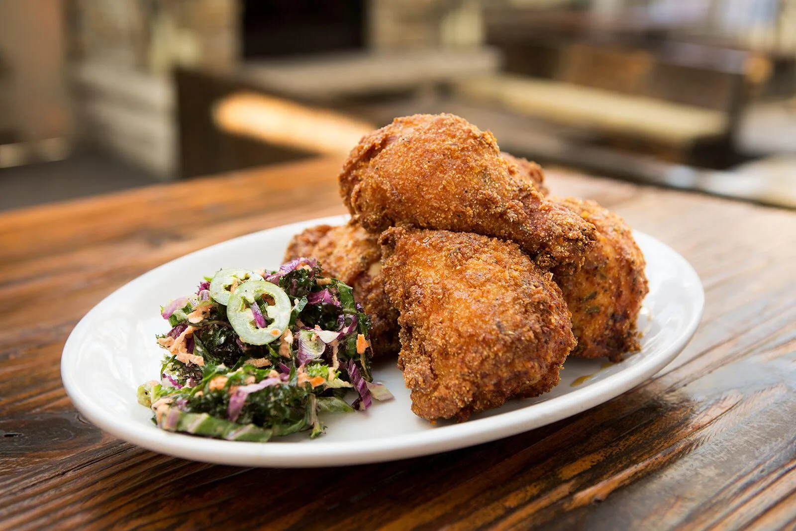 Frontier Fried Chicken Plate for Frontier's Virtual Derby Day Party