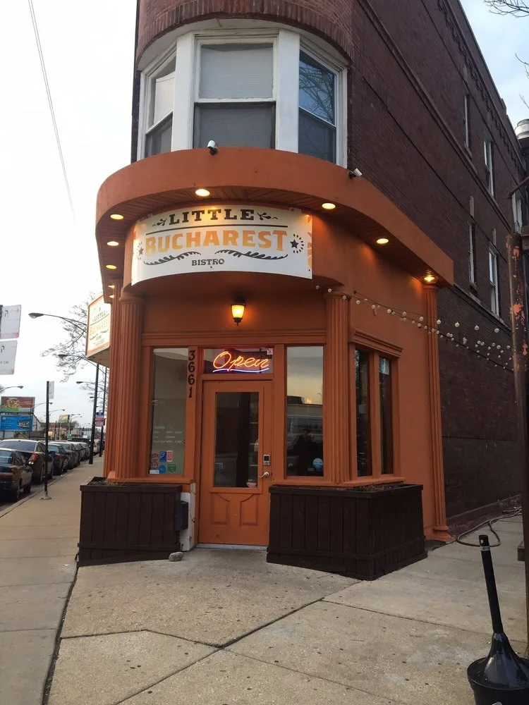 Outside for Little Bucharest Bistro Serves Up More Stuffed Cabbage before Closing Permanently
