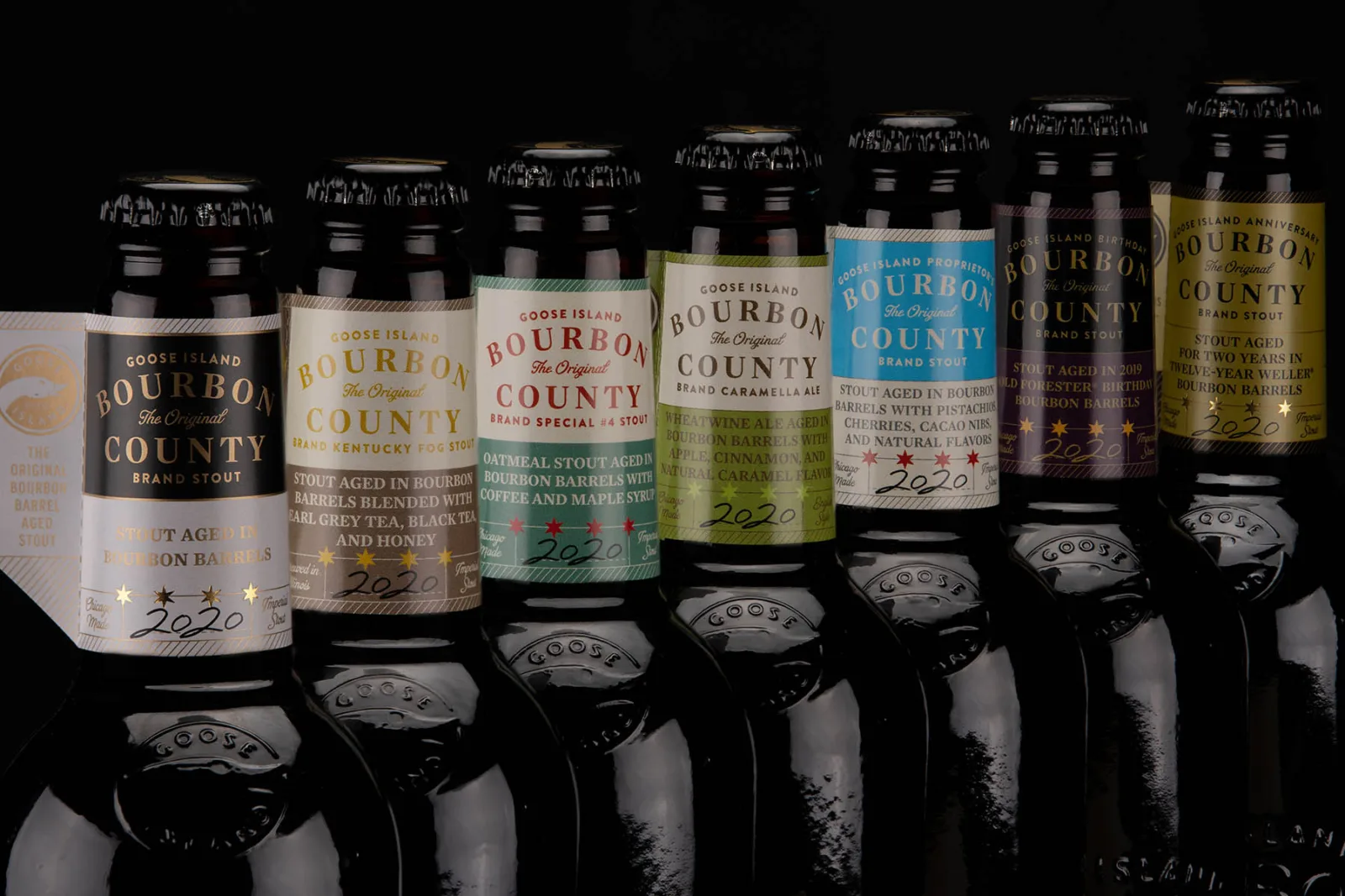 Bcs 2020 0000 Gibc Bourbon County Stout 2020 Lineup 002 for Goose Island StoutFest Sessions this March
