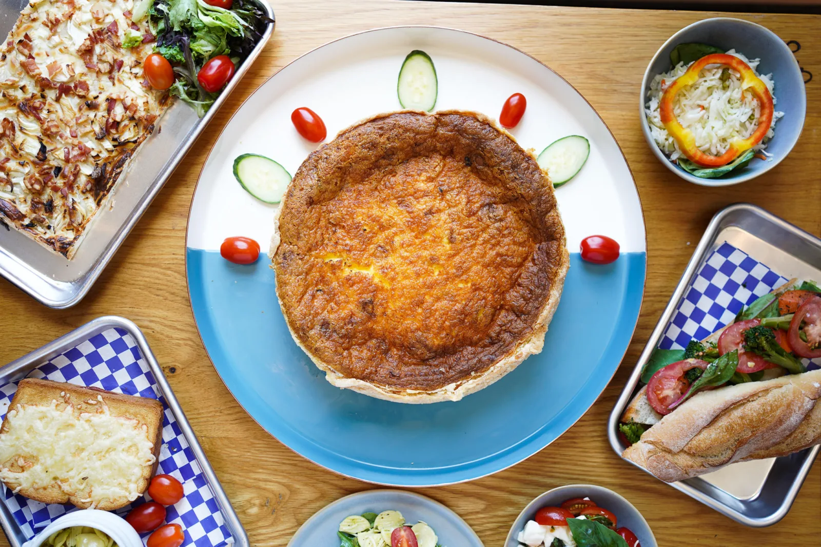 Image for French Quiche Introduces Half Off "Happy Hour" & Gluten Free Quiche