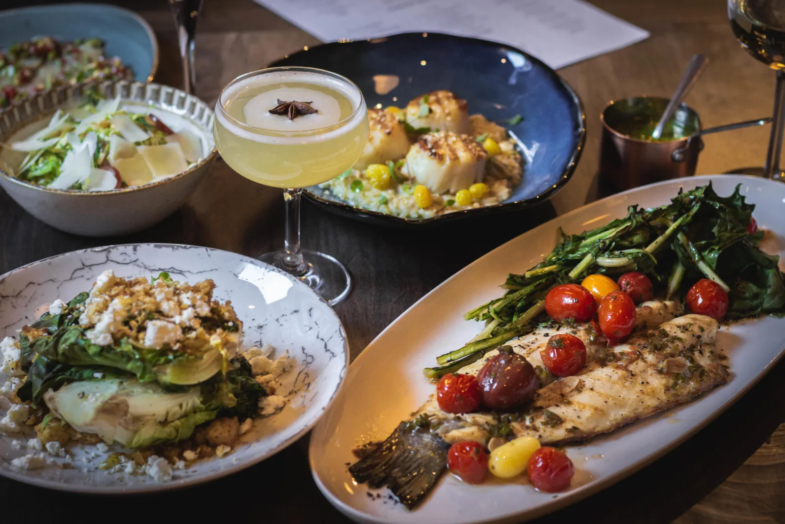 Spread for Vasili’s Opens In Naperville With Hearth Focused Mediterranean Fare