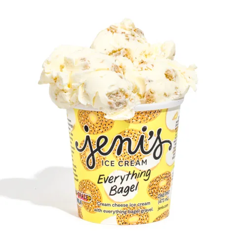 Everything Bagel Volcano Pint Ecom 505Px for Everything Bagel Ice Cream Now Available at Jeni’s Chicago Scoop Shops