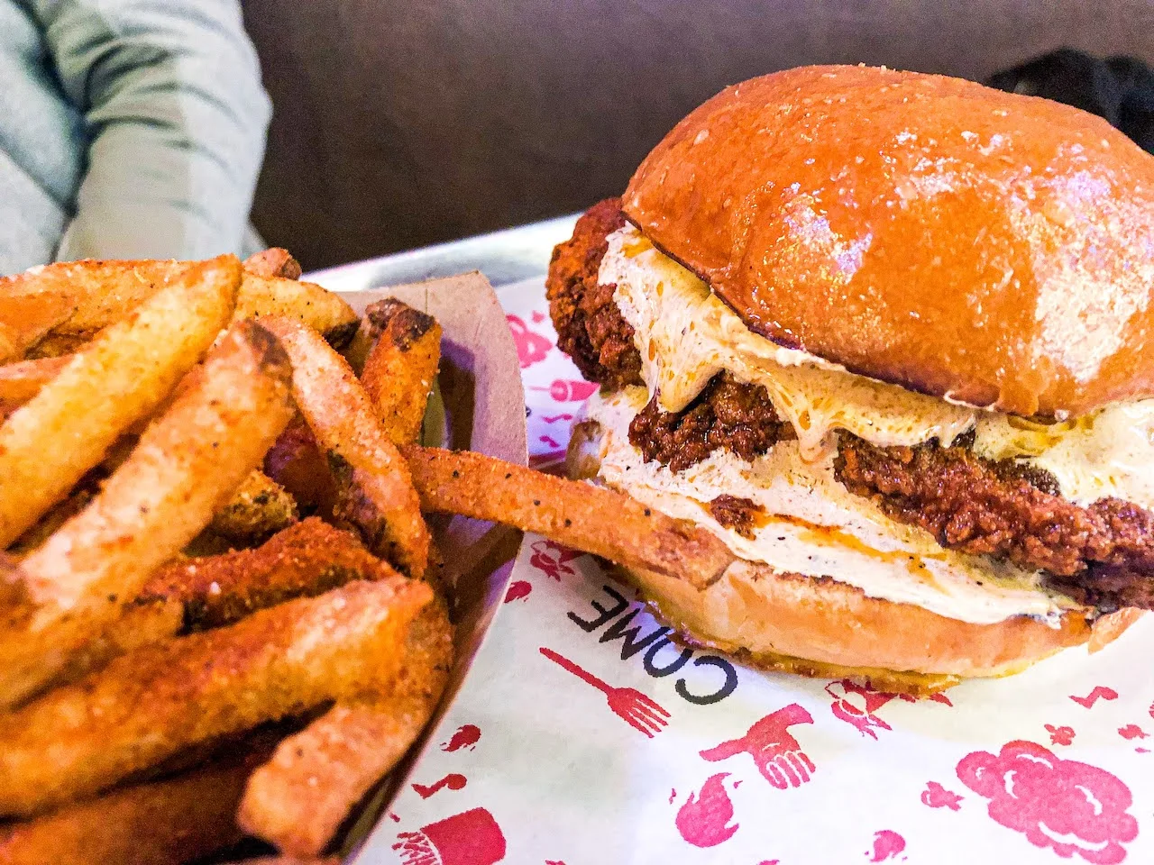 Image for Fry the Coop's Motto Says it All: "Life IS Better with Hot Chicken"