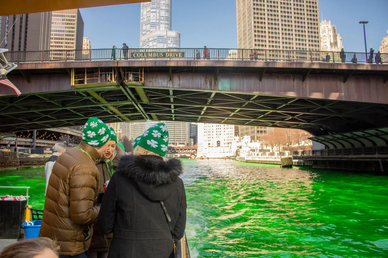 Seadog St Pats River 131 for St. Patrick's Day Happenings in Chicago