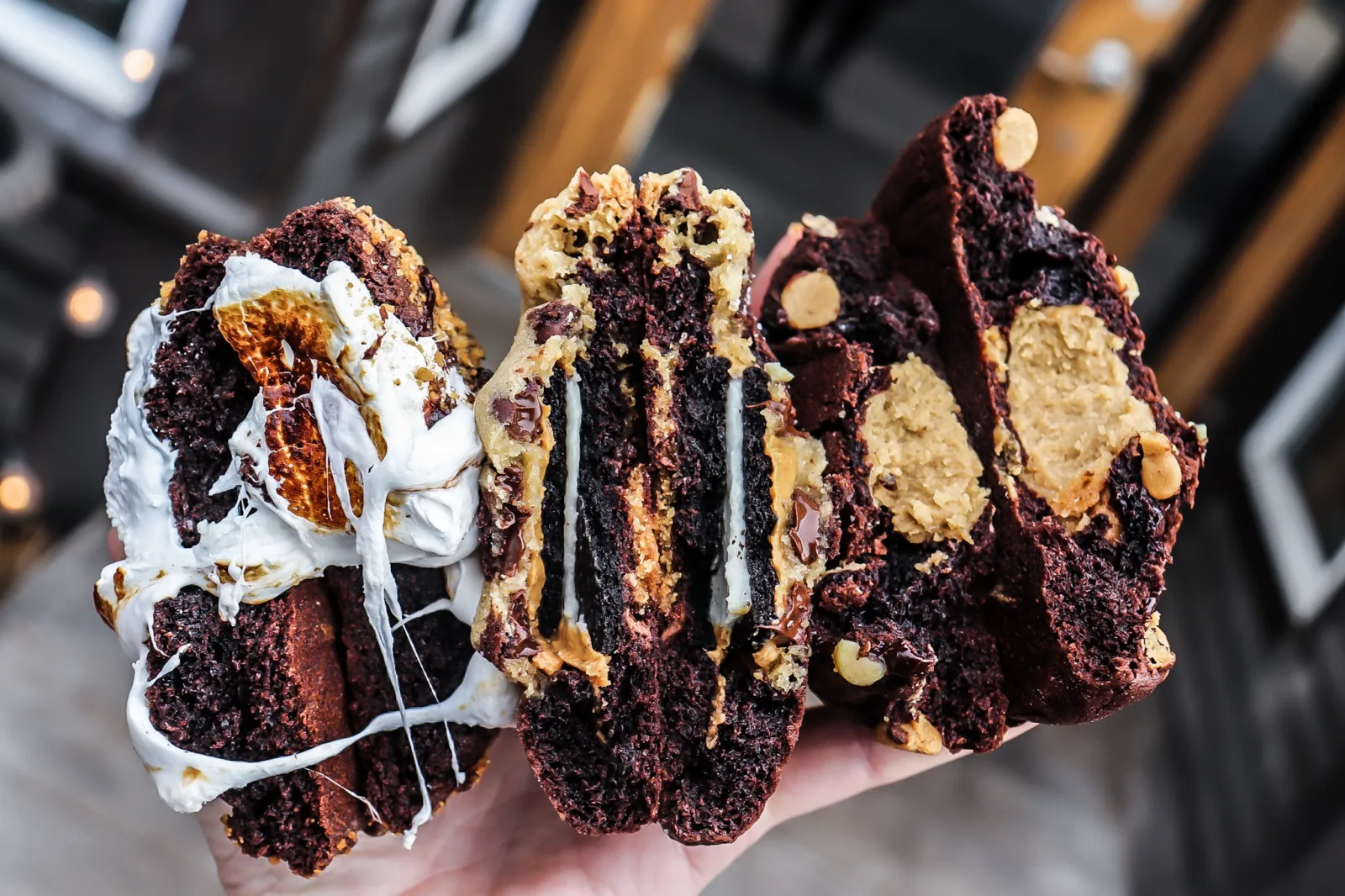 Cd Horizontal Cookie Trio Broken Open for Cookies & Dreams Brings Sweet Treats to Chicago’s South Suburbs