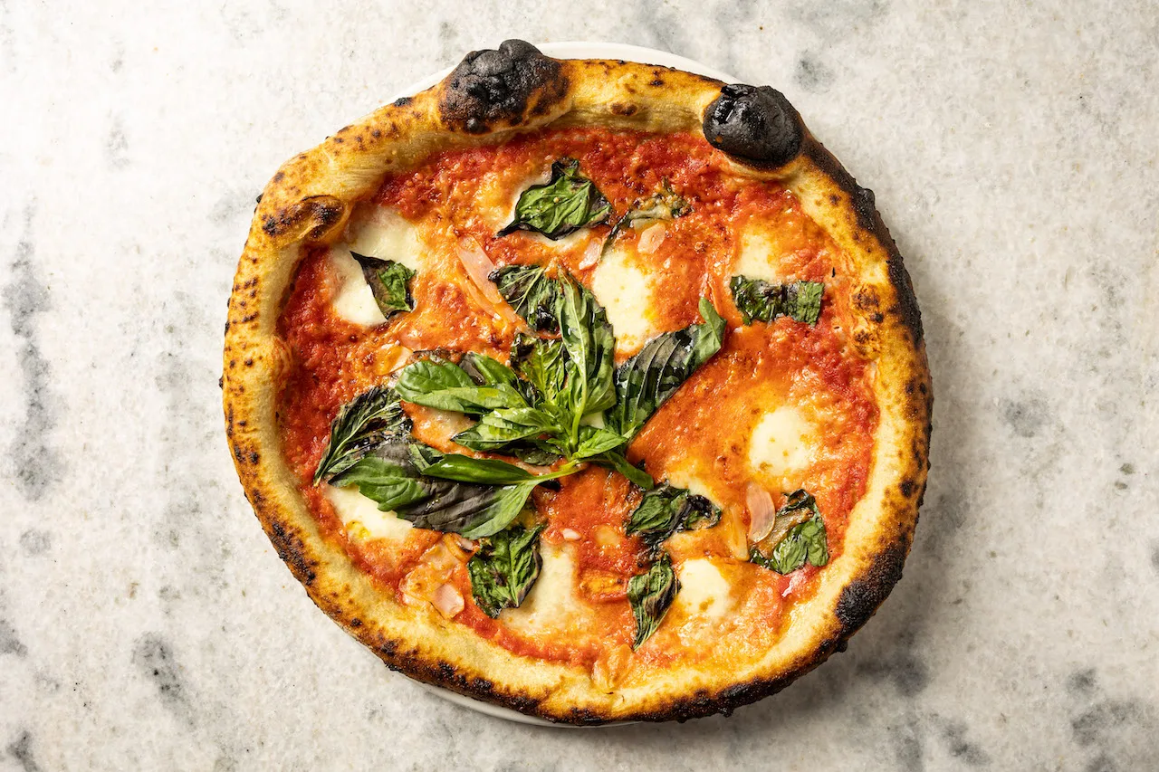 Fiore Pizza Whole Pie Erickleinberg for FIORE in Forest Park Celebrates National Cheese Pizza Day, September 5th
