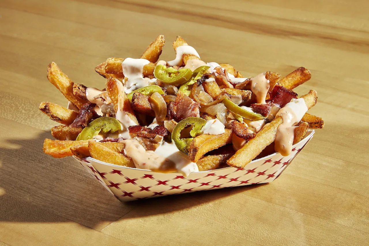 Epic Burger Loaded Fries for Epic Burger Launches New Fry Options
