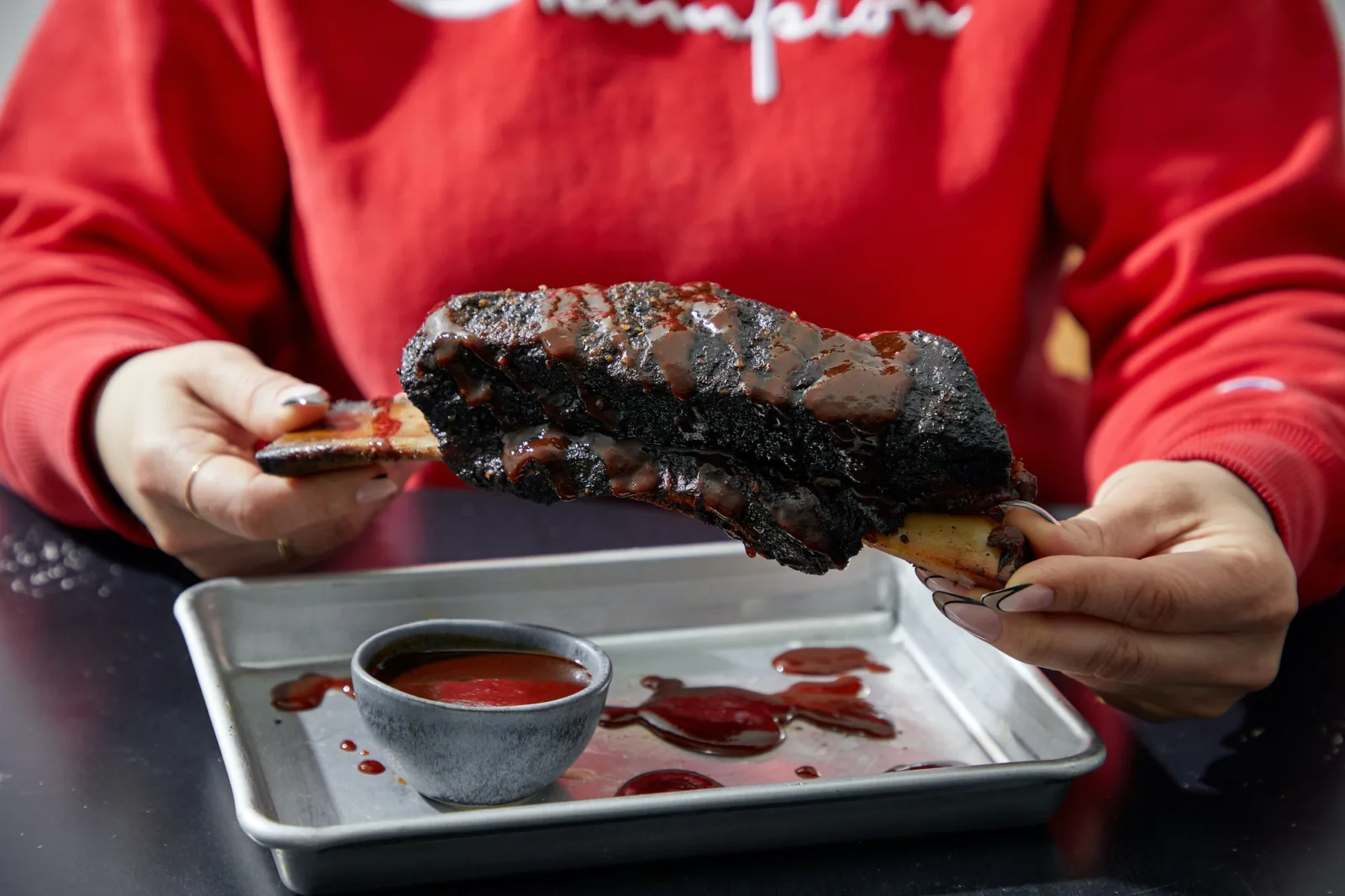 Beef Rib Bbq Sauce 2 Full for This National Coffee Day, Soul & Smoke Partners with Metropolis Coffee to Create Coffee Spiced Beef Ribs