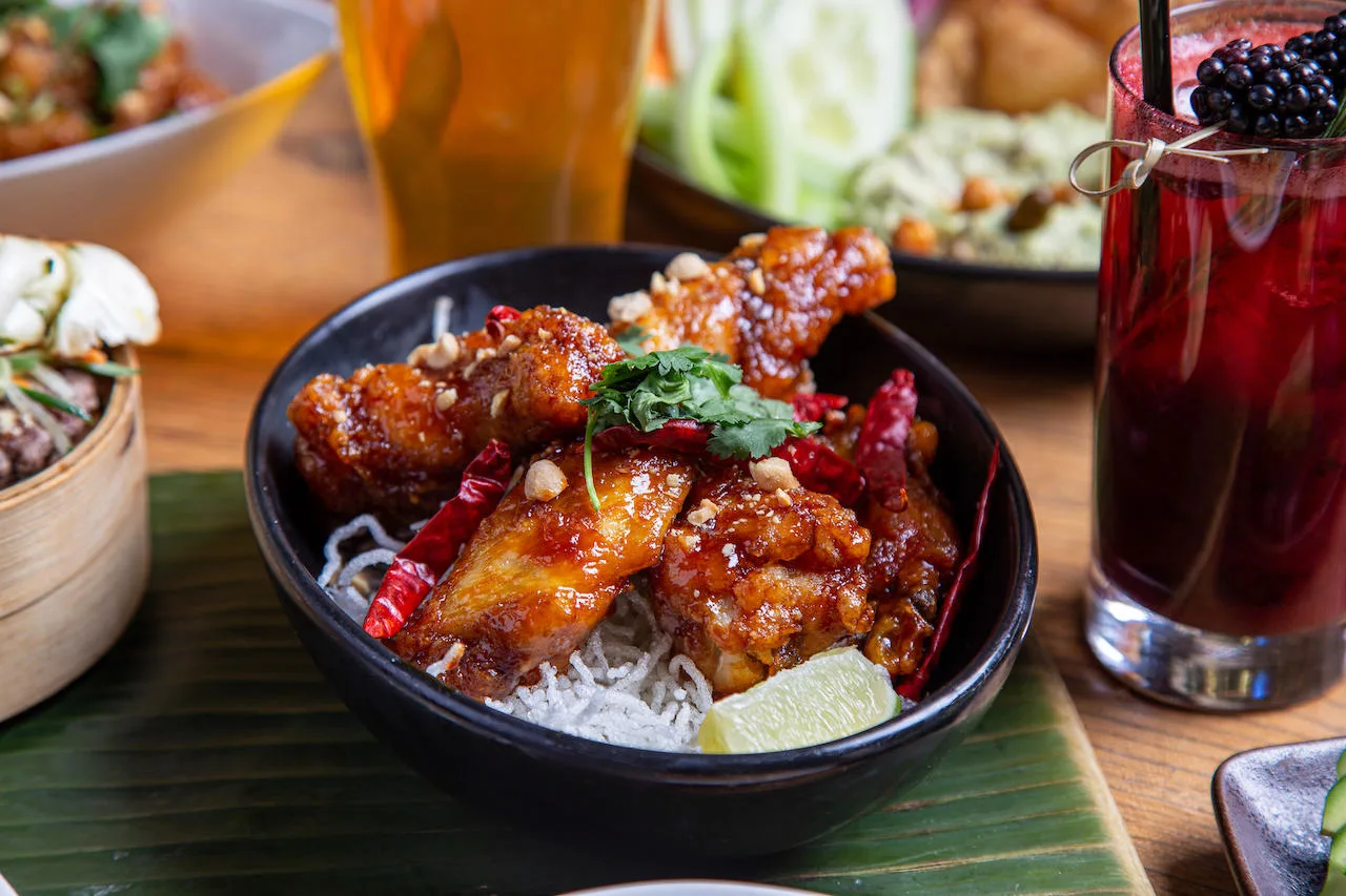 Seoul Wings 1 for Sunda New Asian Launching New Fall Happy Hour Specials on November 14th